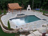 Custom_Pool_Deck_Pergola_Outdoor_Fireplace_3